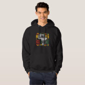 Melanated ICU Nurse Black History Month Intensive  Hoodie (Vorne ganz)