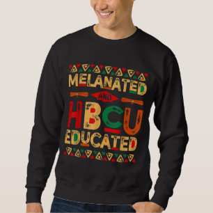 Melanchierte und HBCU schufen Afrika Stolz auf sic Sweatshirt