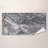 Melancholia, Albrecht Durer Badehandtuch (Badehandtuch)