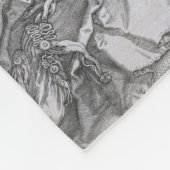 Melancholia, Albrecht Durer Fleecedecke (Ecke)
