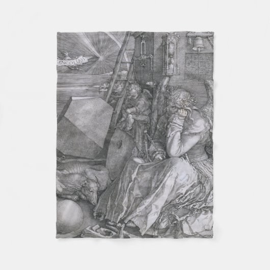 Melancholia, Albrecht Durer Fleecedecke (Vorderseite)