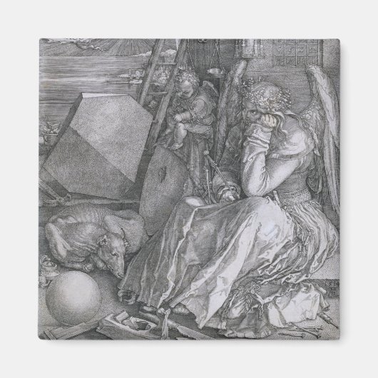 Melancholia, Albrecht Durer Magnet (Vorne)