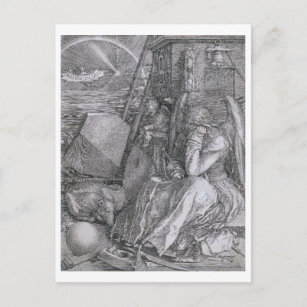Kunstkarte Melancholia Albrecht Dürer 