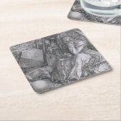 Melancholia, Albrecht Durer Rechteckiger Pappuntersetzer (angewinkelt)