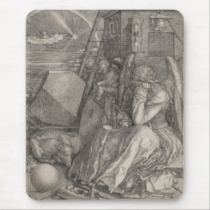 Melancholia I, gravierend durch Albrecht Durer Mousepad