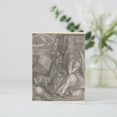 Melancholia I, Gravur von Albrecht Durer Postkarte (Stehend Vorderseite)