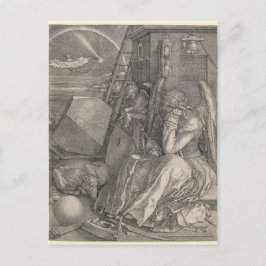Melancholia I, Gravur von Albrecht Durer Postkarte