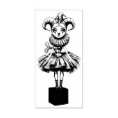 Melancholic Harlequin  Gummistempel (Prägung)