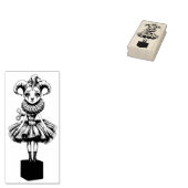 Melancholic Harlequin  Gummistempel (Stempel)