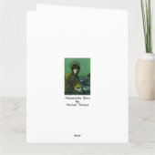 Melancholic Siren Greetings Card Karte (Rückseite)