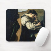 Melancholie (Öl auf Leinwand) Mousepad (Mit Mouse)