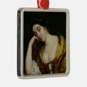 Melancholie Silbernes Ornament (Rechts)