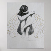 Melancholie, Traurigkeit, Depression, Fee, Fee Poster (Vorne)