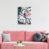 Melancholische Blume Leinwanddruck (Insitu (Wohnzimmer))