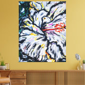 Melancholische Blume Leinwanddruck (Insitu (Wohnzimmer))