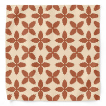 Melancholische Blumen vintage Muster-Bandana