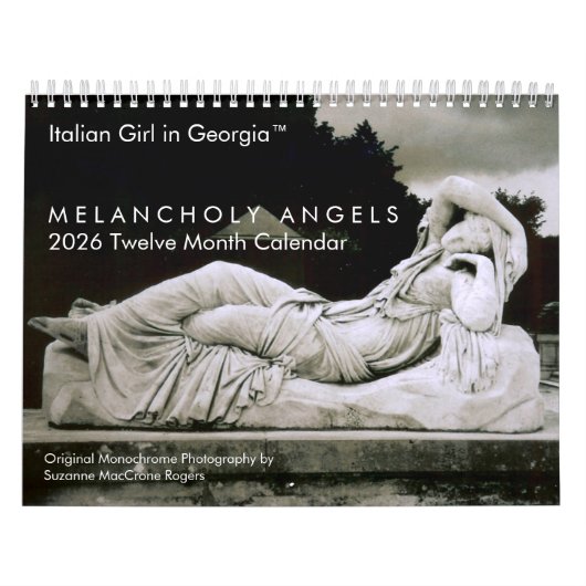 Melancholische Engel - 2026 Zwölf-Monatskalender Kalender (Titelbild)