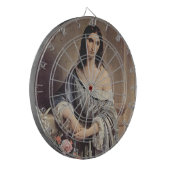 Melancholische Gedanken (von Francesco Hayez) Dartscheibe (Vorderseite Links)