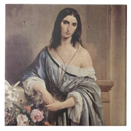 Melancholische Gedanken (von Francesco Hayez) Fliese