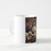 Melancholische Gedanken (von Francesco Hayez) Kaffeetasse (Vorderseite Links)