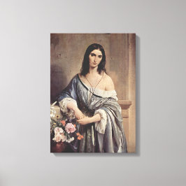 Melancholische Gedanken (von Francesco Hayez) Leinwanddruck