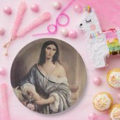 Melancholische Gedanken (von Francesco Hayez) Pappteller (Party)