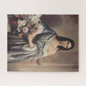 Melancholische Gedanken (von Francesco Hayez) Puzzle (Horizontal)