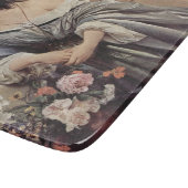 Melancholische Gedanken (von Francesco Hayez) Schneidebrett (Ecke)