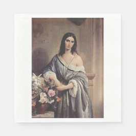 Melancholische Gedanken (von Francesco Hayez) Serviette