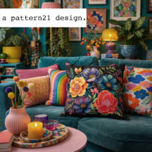 Melancholische mehrfarbige Blüten auf schwarzem Mu