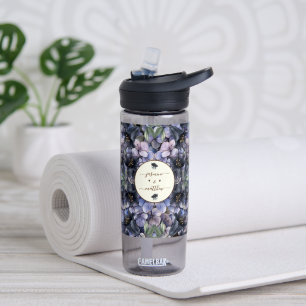 Melancholische schwarze Blumen Hochzeit Namen des  Trinkflasche