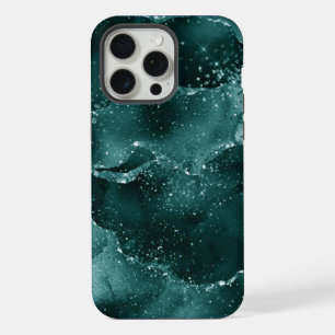Melancholischer Achat Smaragdgrüner Malachit Rei iPhone 15 Pro Max Hülle
