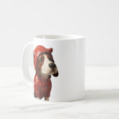 Melancholischer Welpe Kaffeetasse (Vorderseite Links)