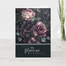 Melancholisches, elegantes Muttertags-Blumenbouque