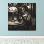 Melancholy, by Natasha Us Leinwanddruck (Insitu (Holzboden))