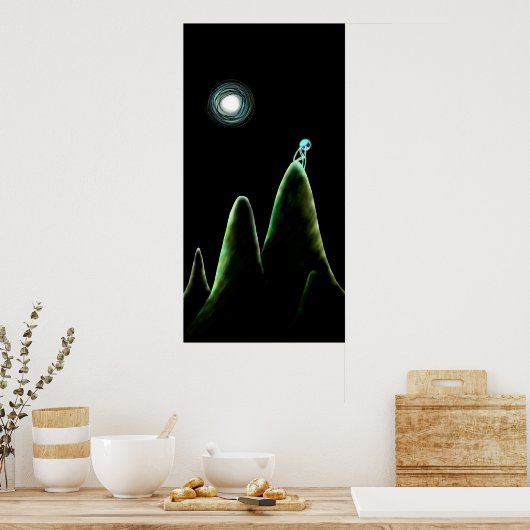 Melancholy Hill (2. Edition) Poster (Küche)