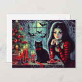 Melancholy Holidays Postkarte (Vorne/Hinten)