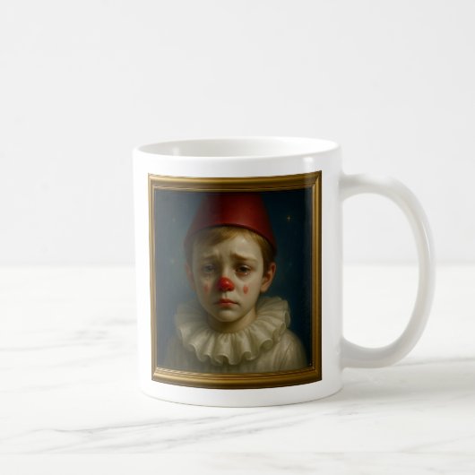 Melancholy Pierrot Kaffeetasse (Rechts)