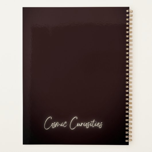 Melancholy Planner Planer (Rückseite)