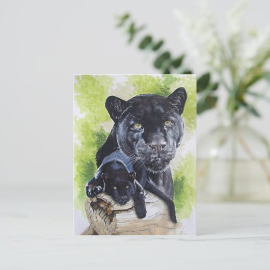 Melancholy Postkarte (Stehend Vorderseite)