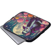 Melancholy Vamp Laptopschutzhülle (Vorne Knopf)