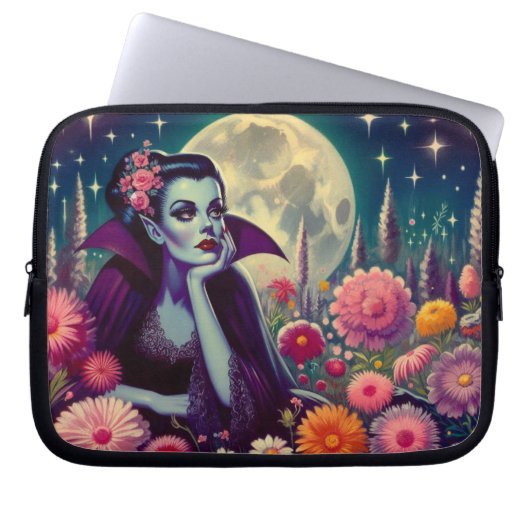 Melancholy Vamp Laptopschutzhülle (Vorderseite)
