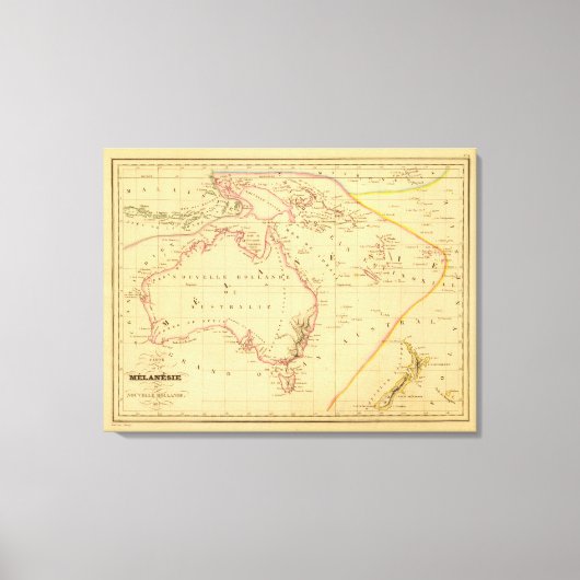 Melanesia Leinwanddruck (Vorderseite)