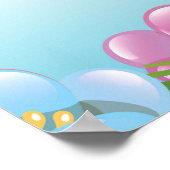 Melanesia Toucan Reiseplakat Poster (Ecke)