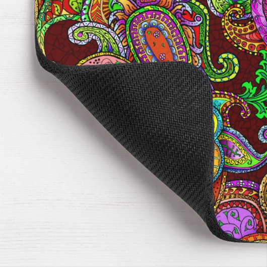 Melange Paisley Mousepad (Ecke)