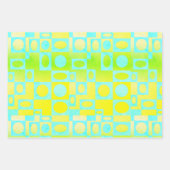 Melange Paisley Riot of Color Geschenkpapier Set (Vorderseite 2)