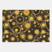 Melange Paisley, Tysonia und Celtic Dragon Geschenkpapier Set (Vorderseite 3)