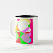 Melange Zweifarbige Tasse (Vorderseite Links)