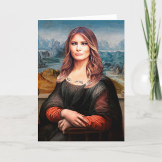 Melania Apathetic Birthday Grußkarte Karte