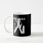 Melania Crypto Meme Coin  Kaffeetasse (Links)